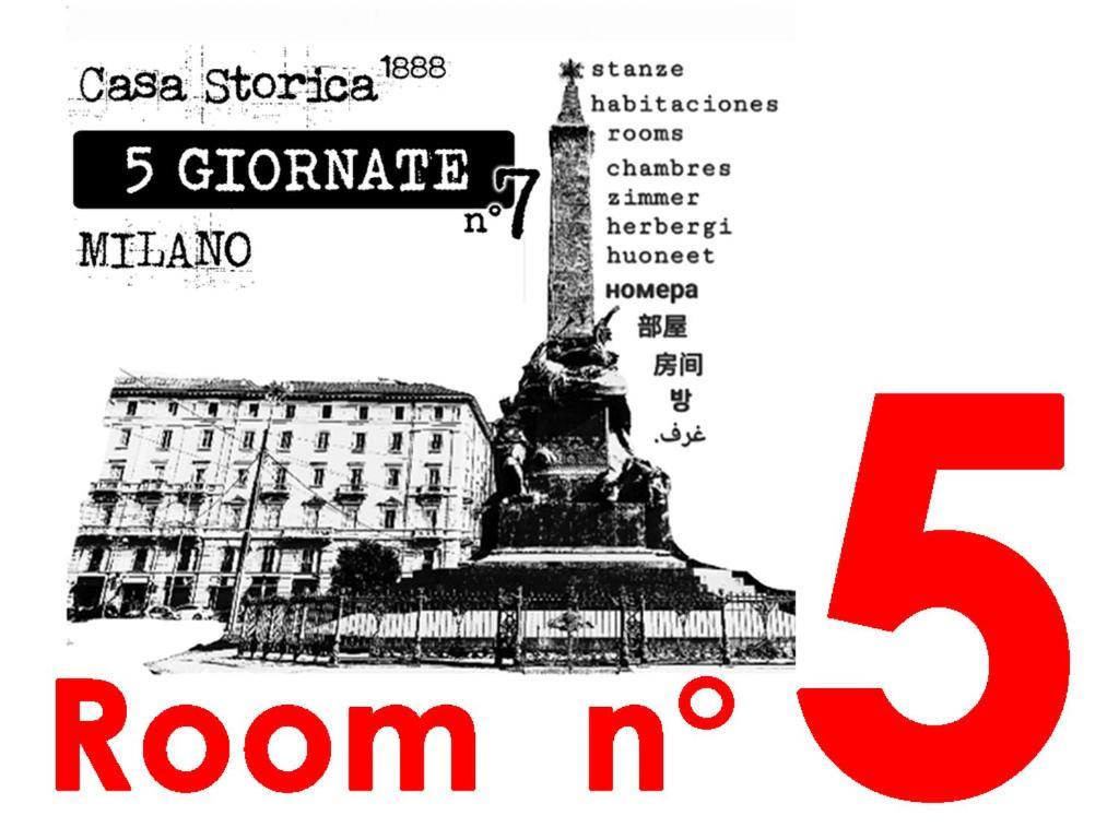 Hotel Casa Storica Piazza 5 Giornate Milán Habitación foto